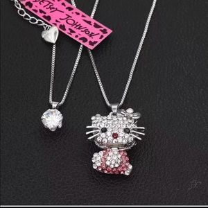 Betsey Johnson hello kitty necklace
